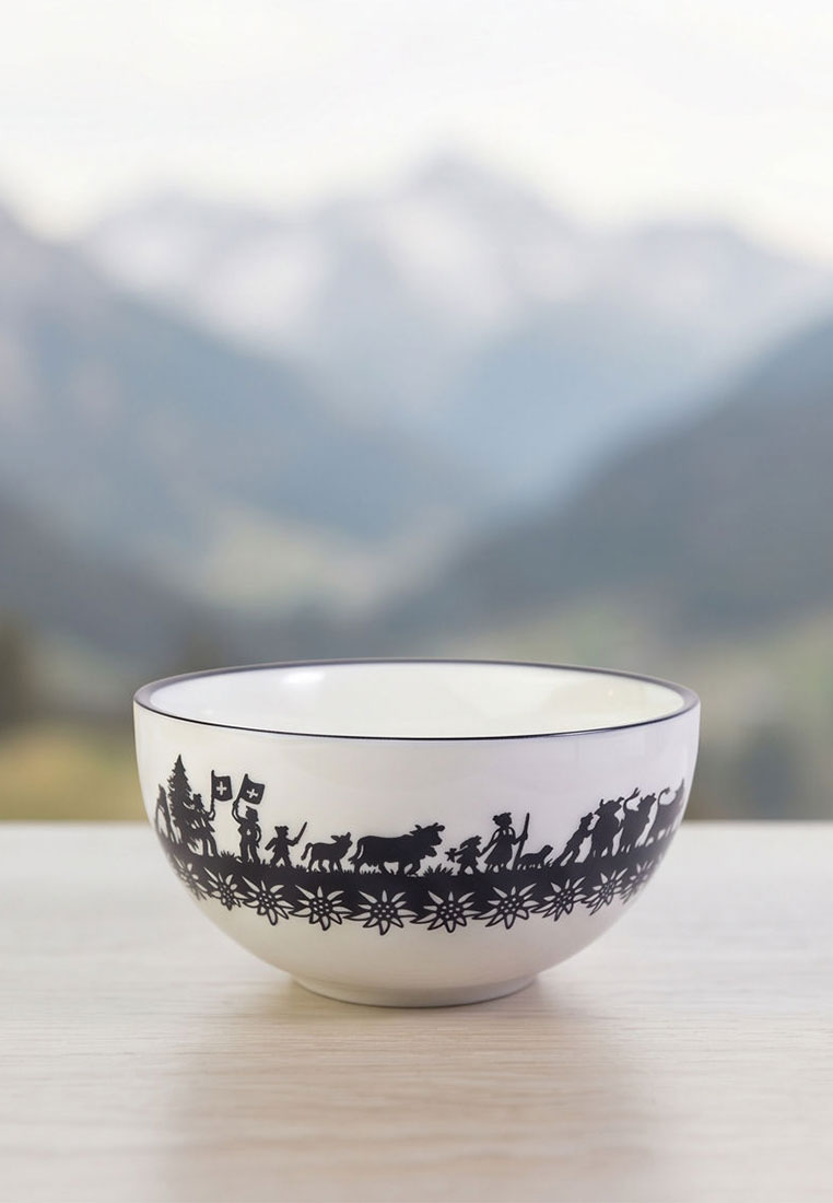 Trendform Keramik Müslischale SWISS TRADITION