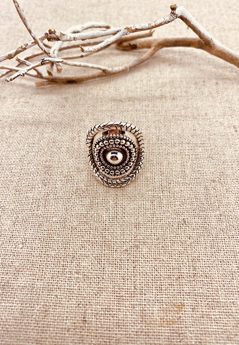 Ring Mandala Silber