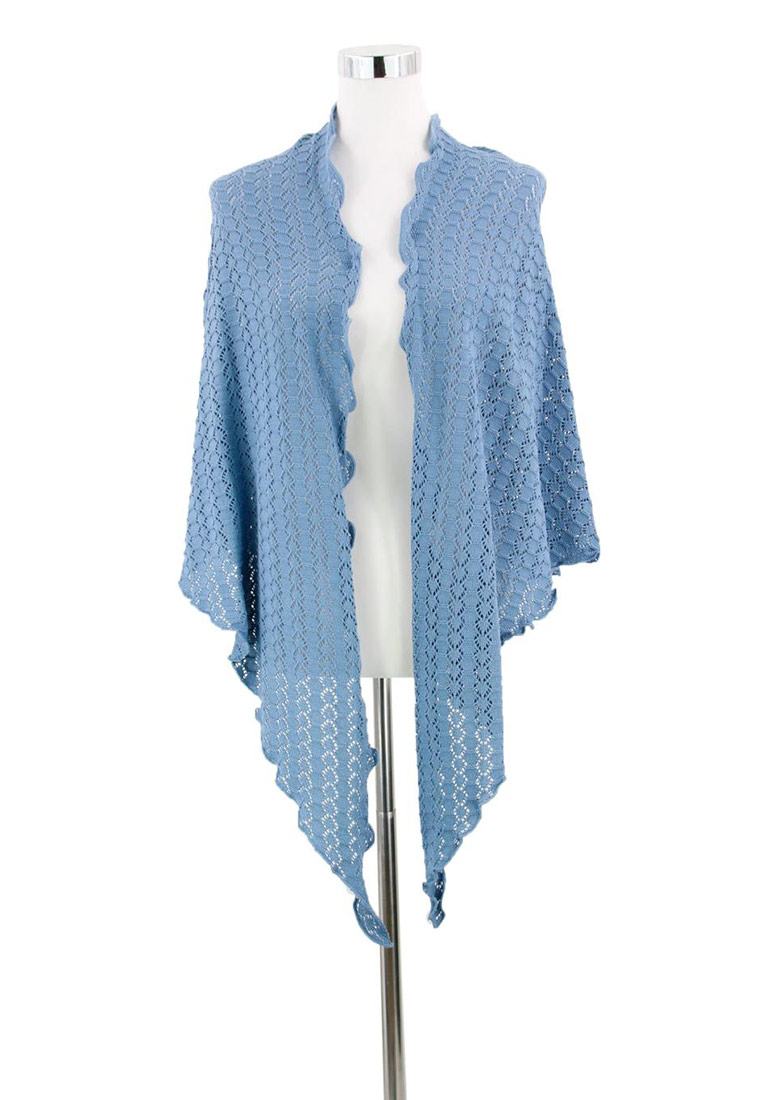 Trapezstola Ajour Strick jeans Trapezstola Ajour Strick jeans