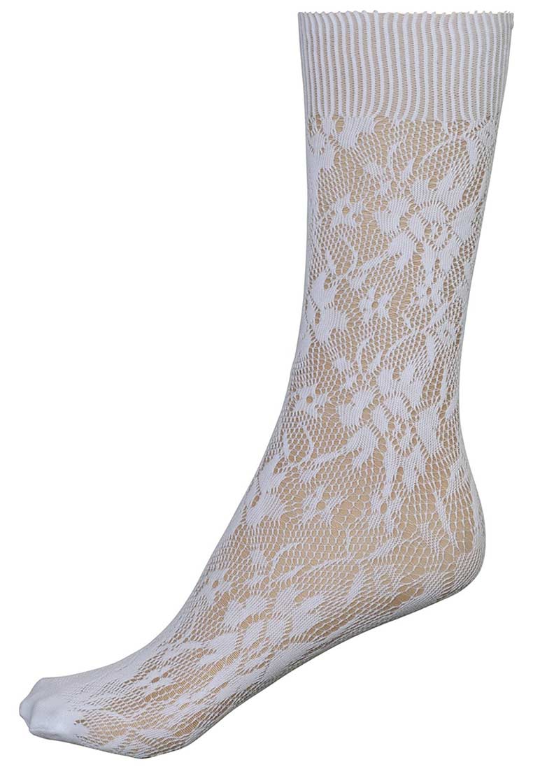 Trachtensöckchen Liliane off white