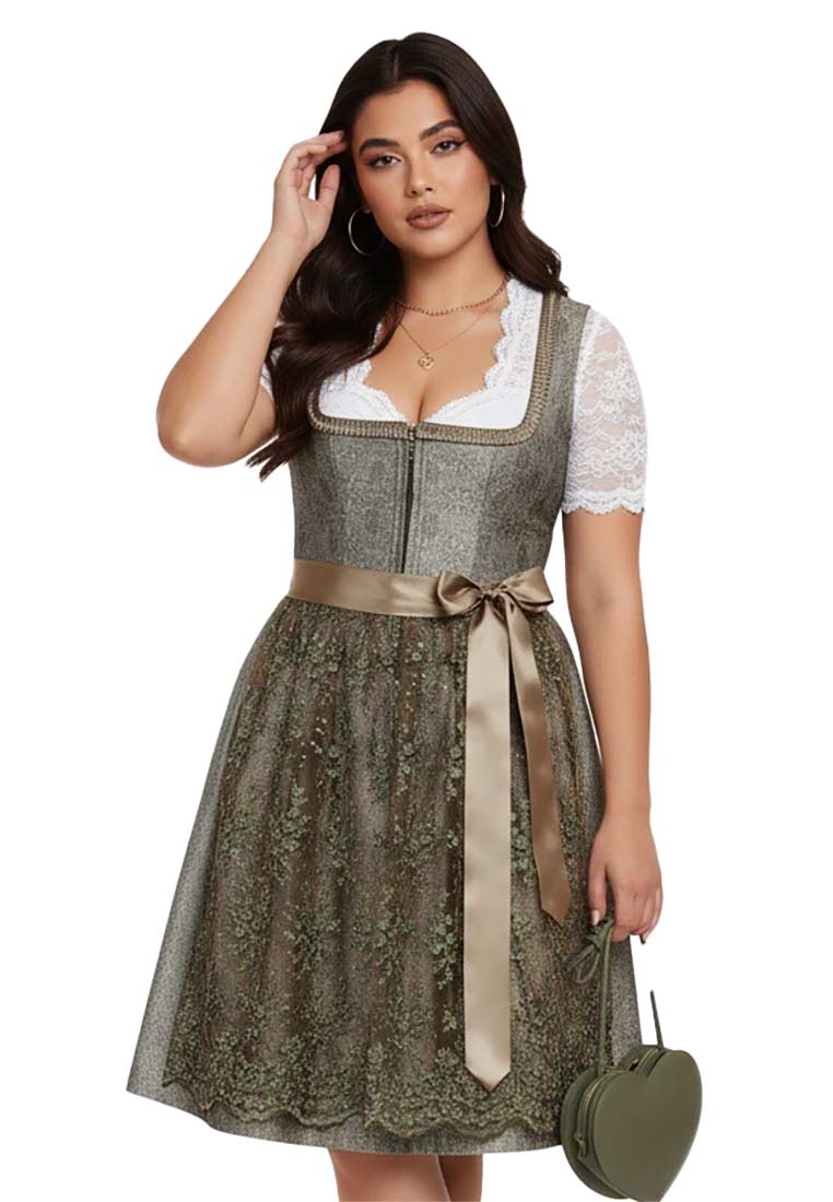 Dirndl Merching schilf 58cm