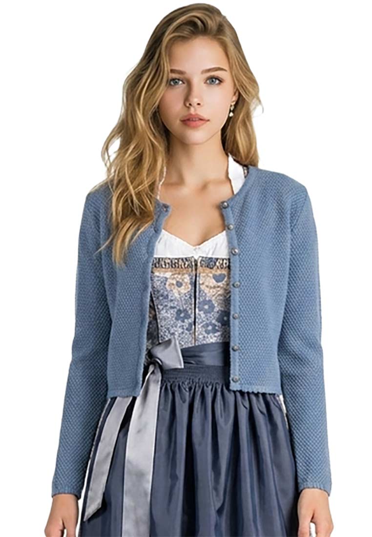 Trachtenstrickjacke Vilseck denim