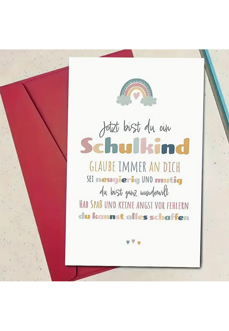 Karte zur Einschulung