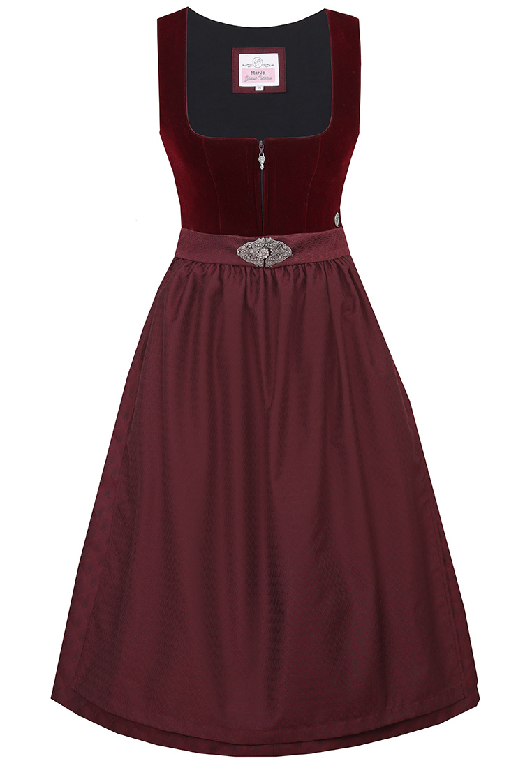 Dirndl Grafling rotwein 65cm