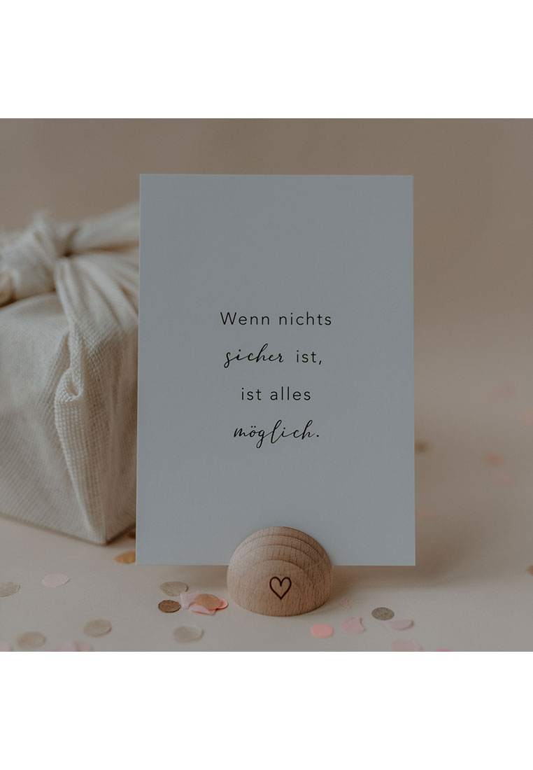 Spruchkarte Alles möglich