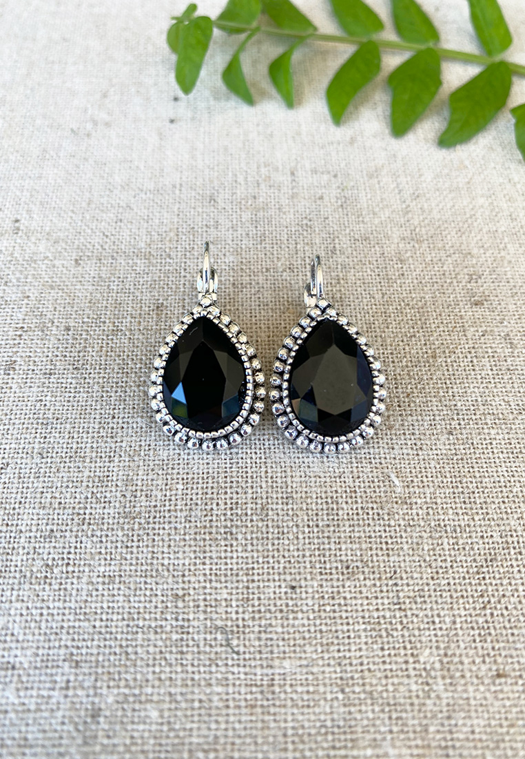 Ohrenhänger Trimia schwarz Ohrenhänger Trimia schwarz