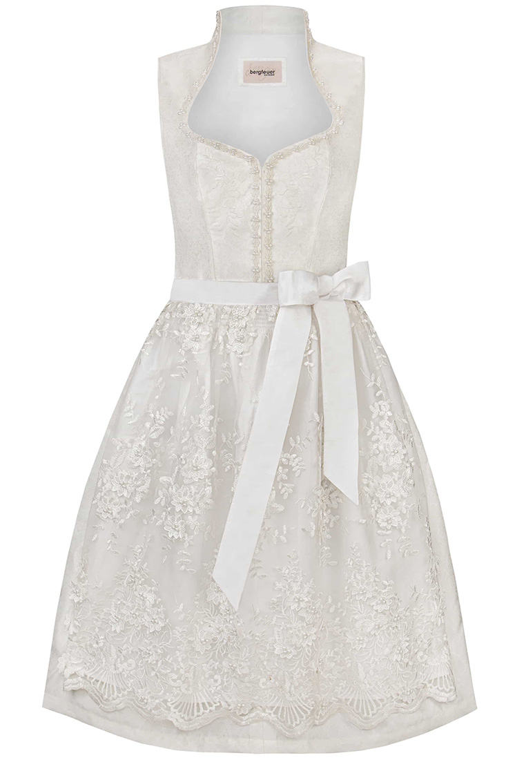 Hochzeitsdirndl Josefina creme 70cm