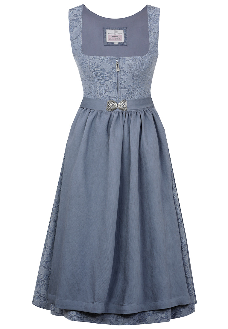 Dirndl Rettenbach taubenblau 70cm