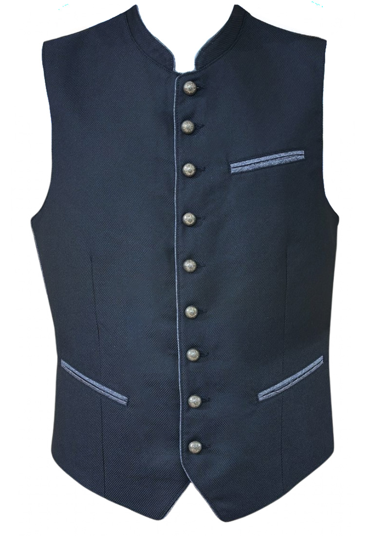 Trachtenweste Haiden navy