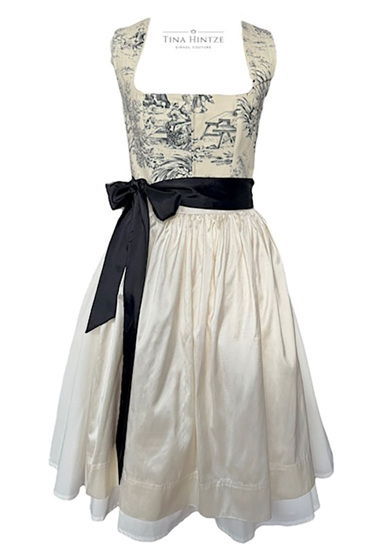 Tina Hintze Dirndl Alisa toile creme