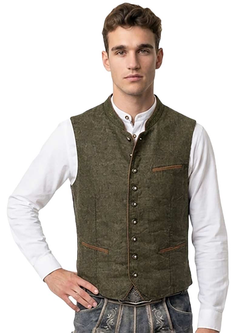 Trachtenweste Oliver oliv