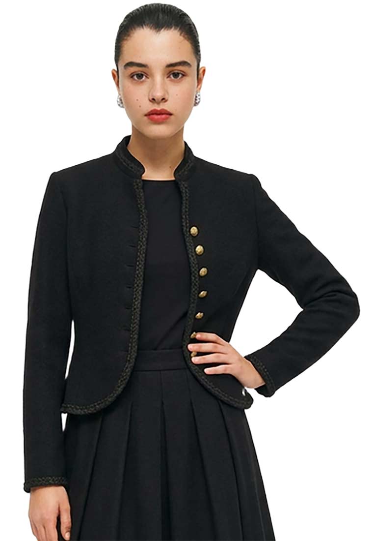 Alpenherz Walkjanker Aurora schwarz