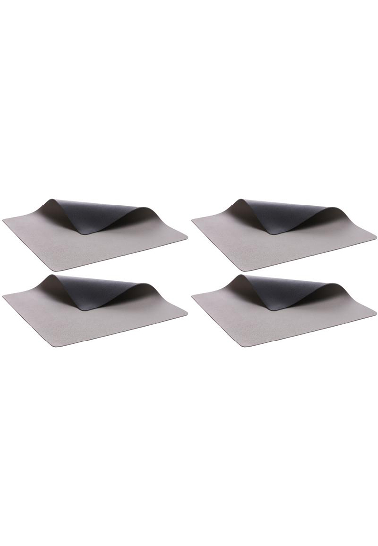 Bitz Tischset 33x46cm Schwarz/Grau
