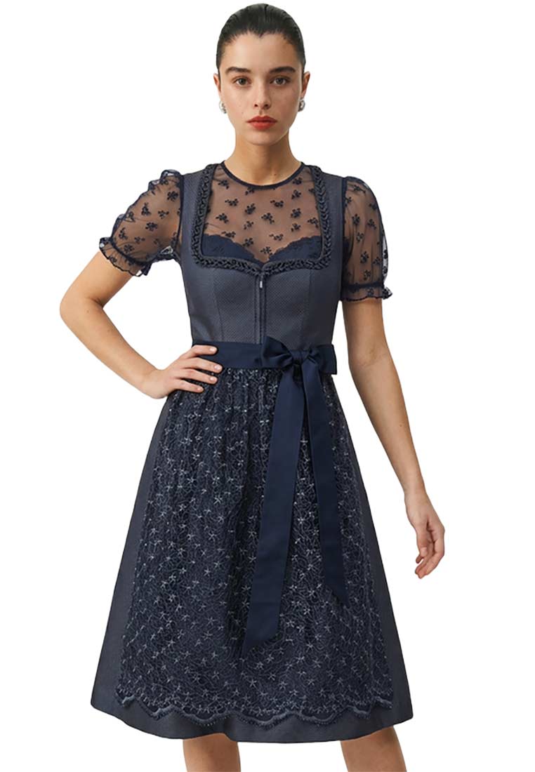 Dirndl Wernberg dunkelblau 58 cm