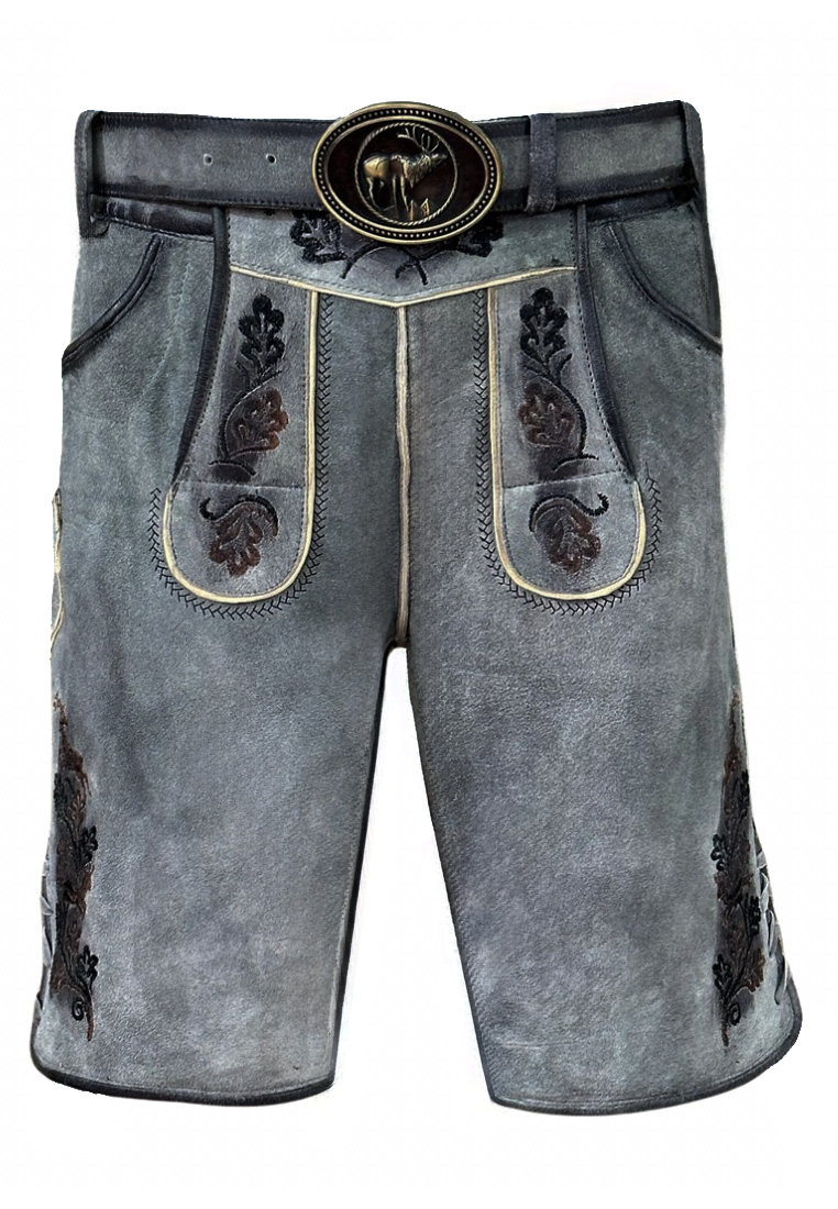 Lederhose Gabriel anthrazit
