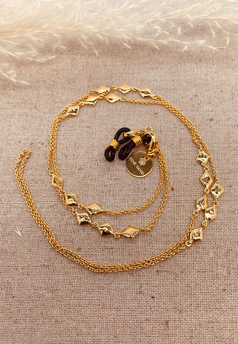 Brillen Masken Kette Michelle Gold