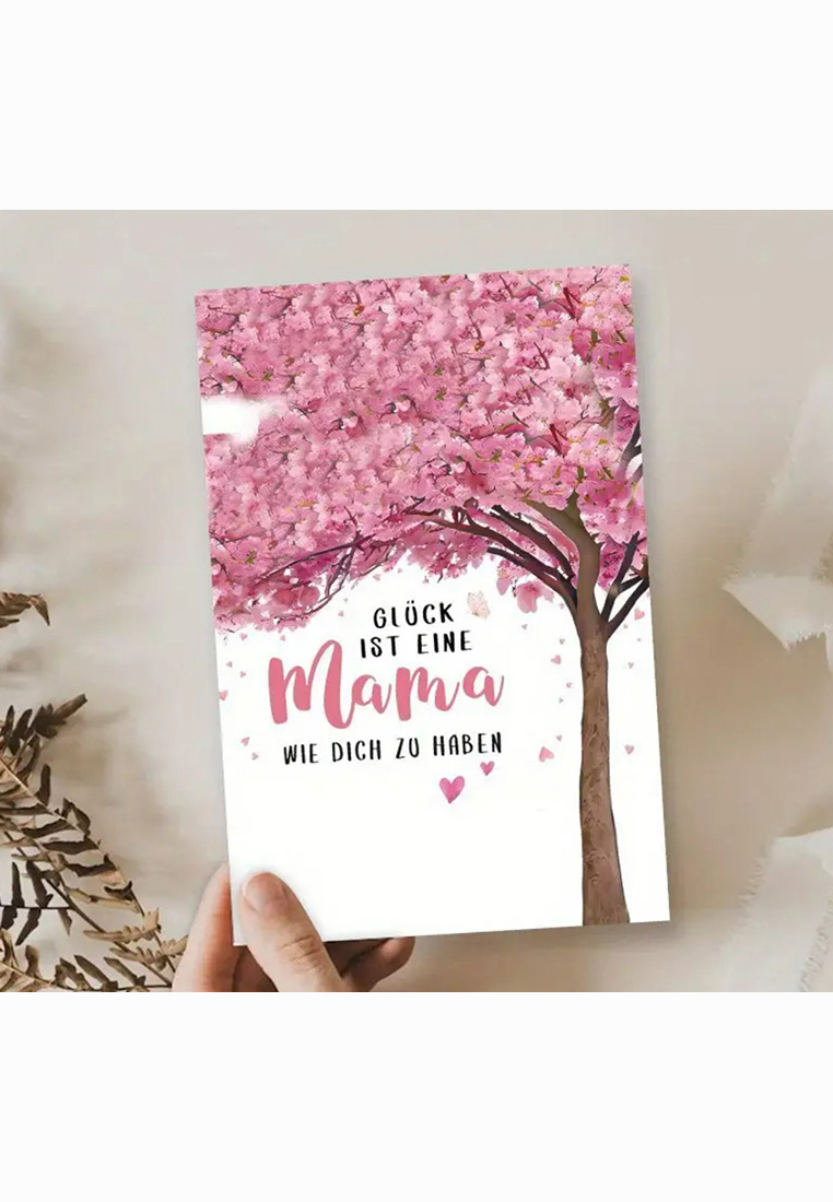 Spruchkarte Glück ist, eine Mama wie dich zu haben