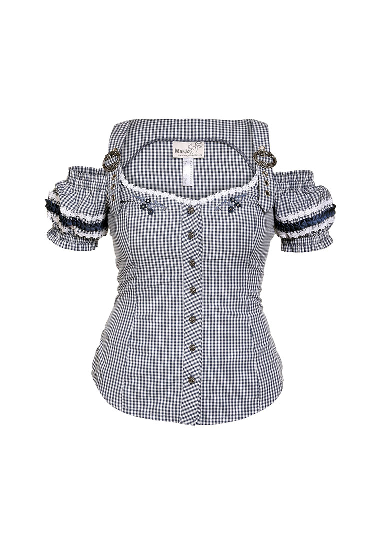 Bluse Britt Maren dunkelblau