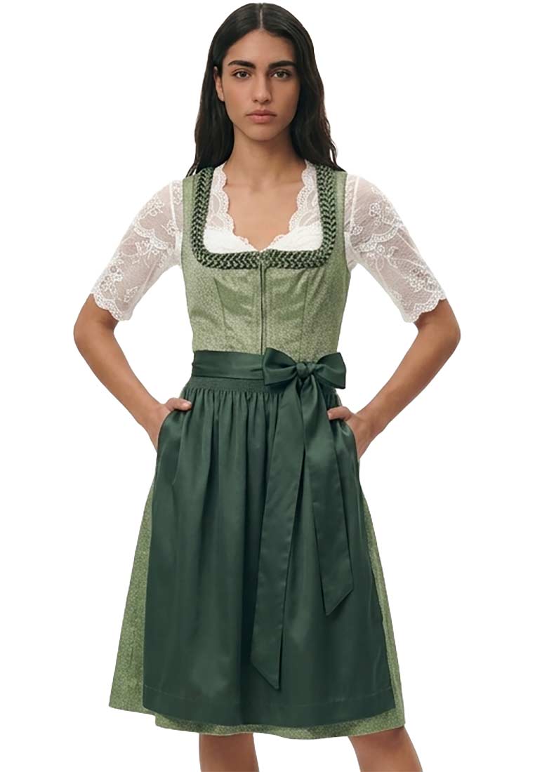 Dirndl Ria grün 70 cm