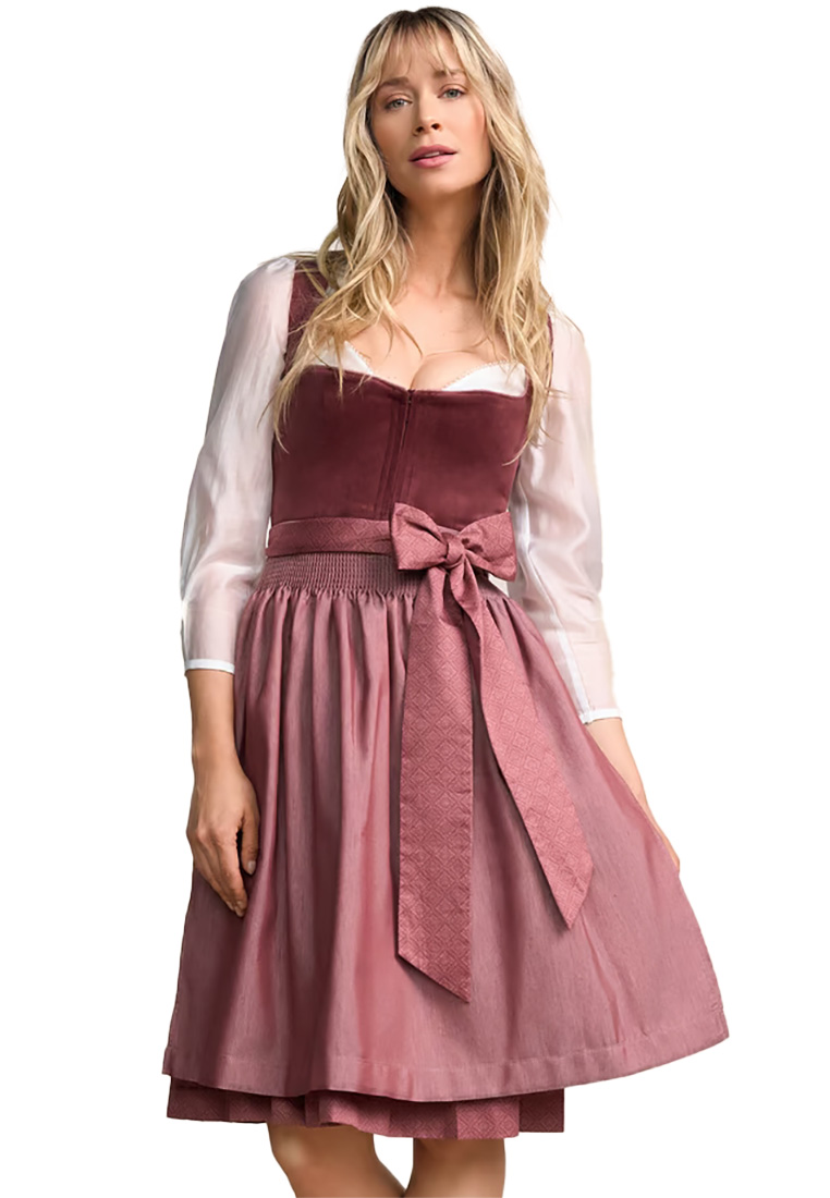 Dirndl Veralyn pflaume 60cm