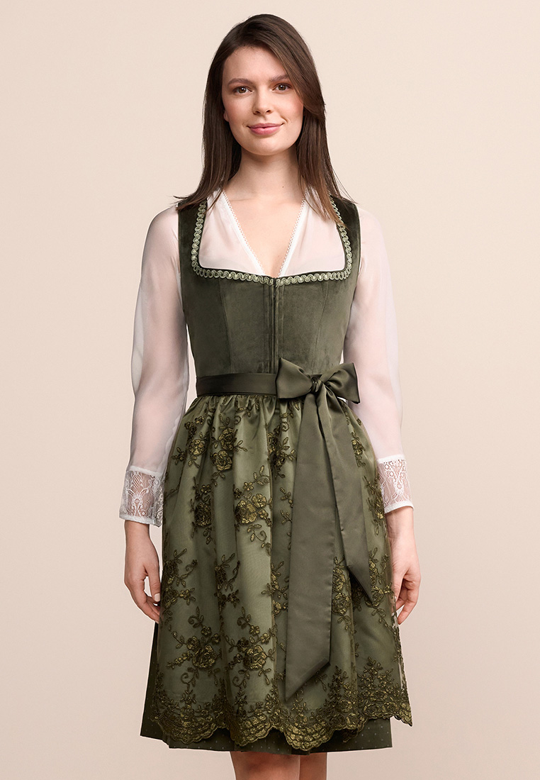 Dirndl Yosie grün 60cm