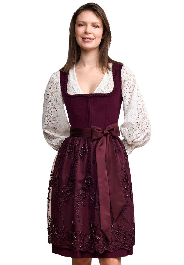 Dirndl Bethany beere 60cm