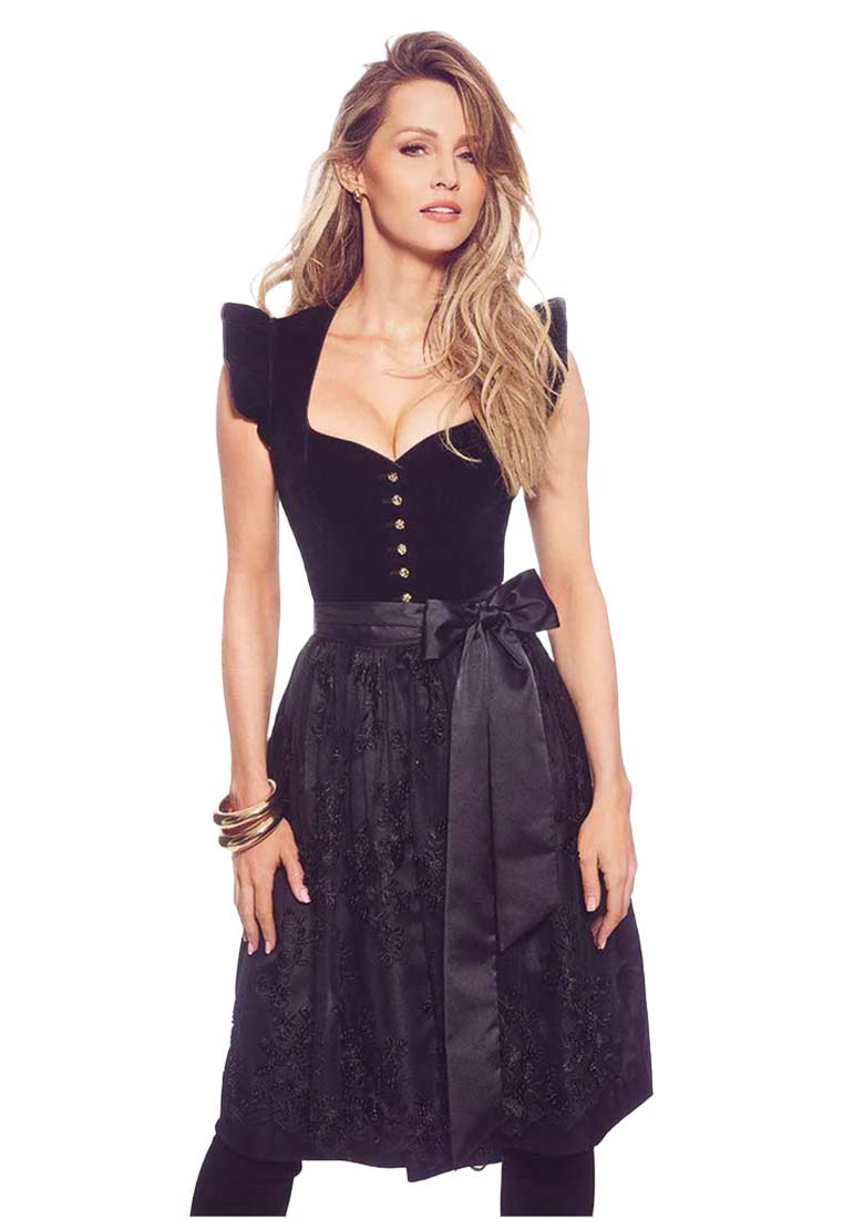 Dirndl Midnight - Melissa Naschenweng - schwarz 60 cm