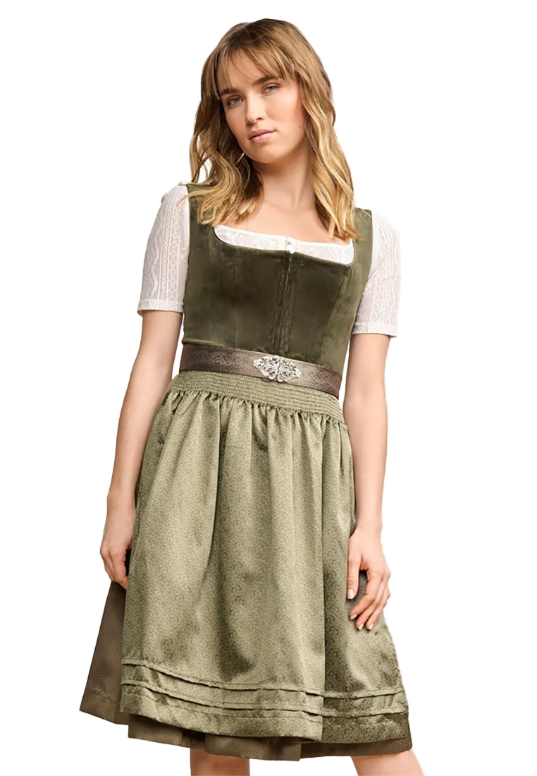 Dirndl Aurela grün 60cm