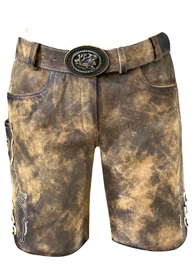 Damenlederhose Seli-G camel