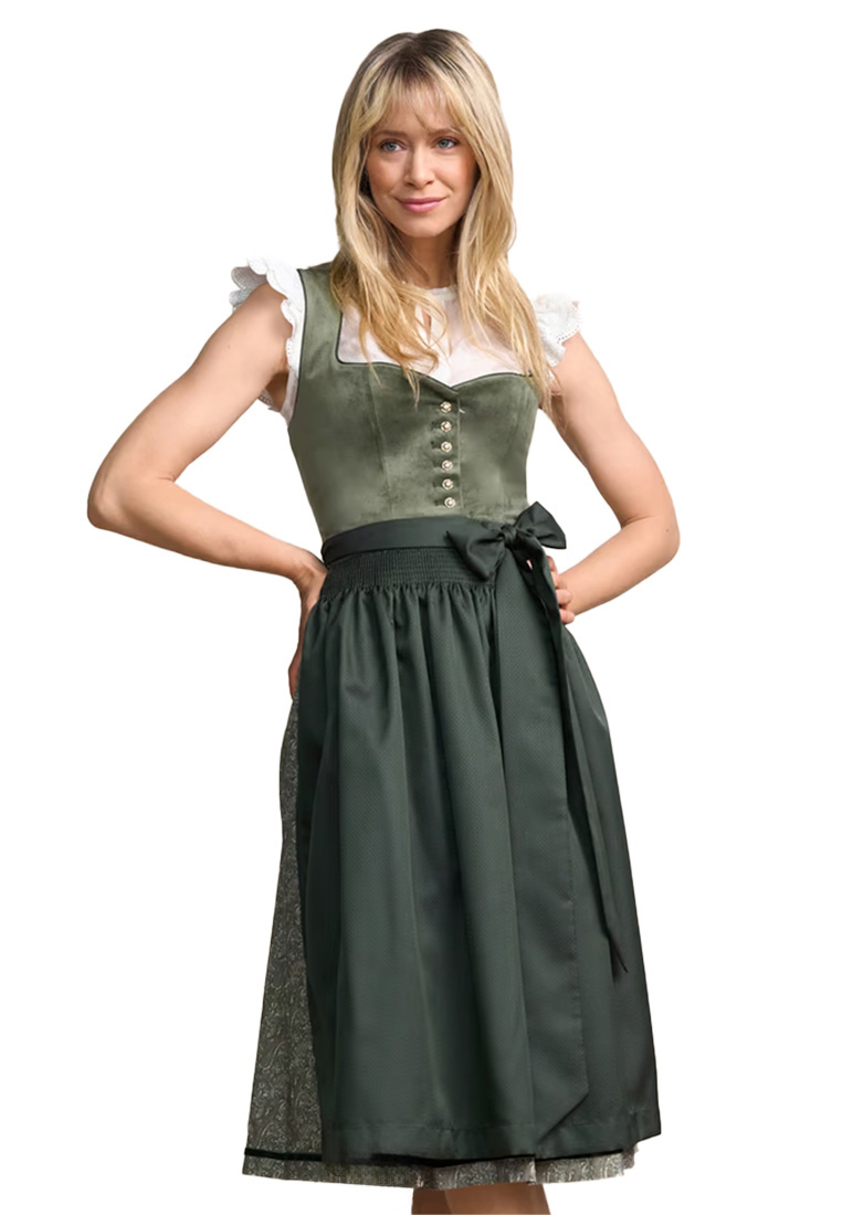 Dirndl Iny grün 70cm
