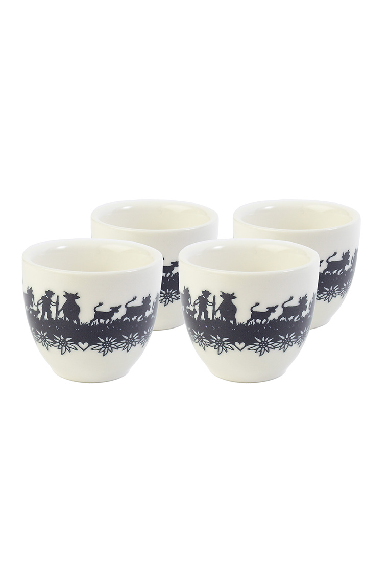 Eierbecher SWISS TRADITION 4er Set