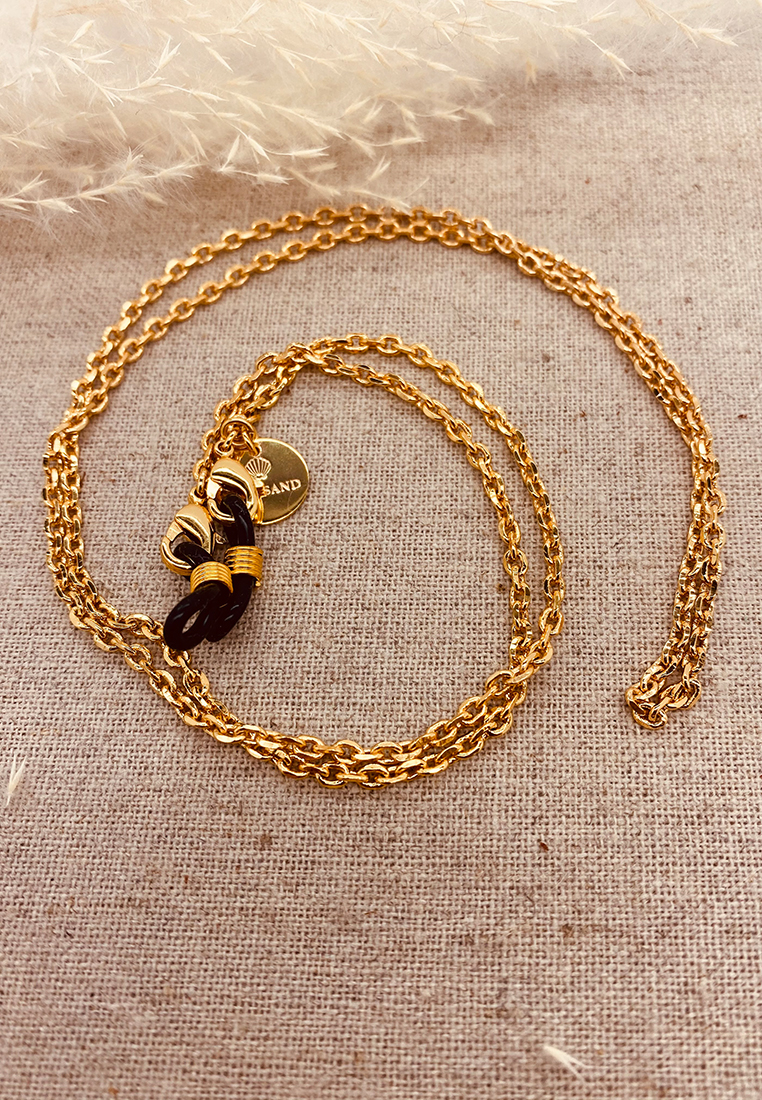 Brillen Masken Kette Mira Gold Brillen Masken Kette Mira Gold