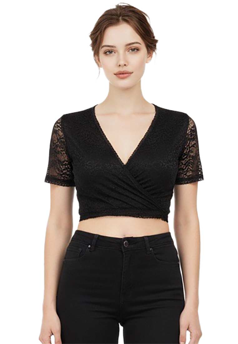 Dirndlbluse Pia schwarz