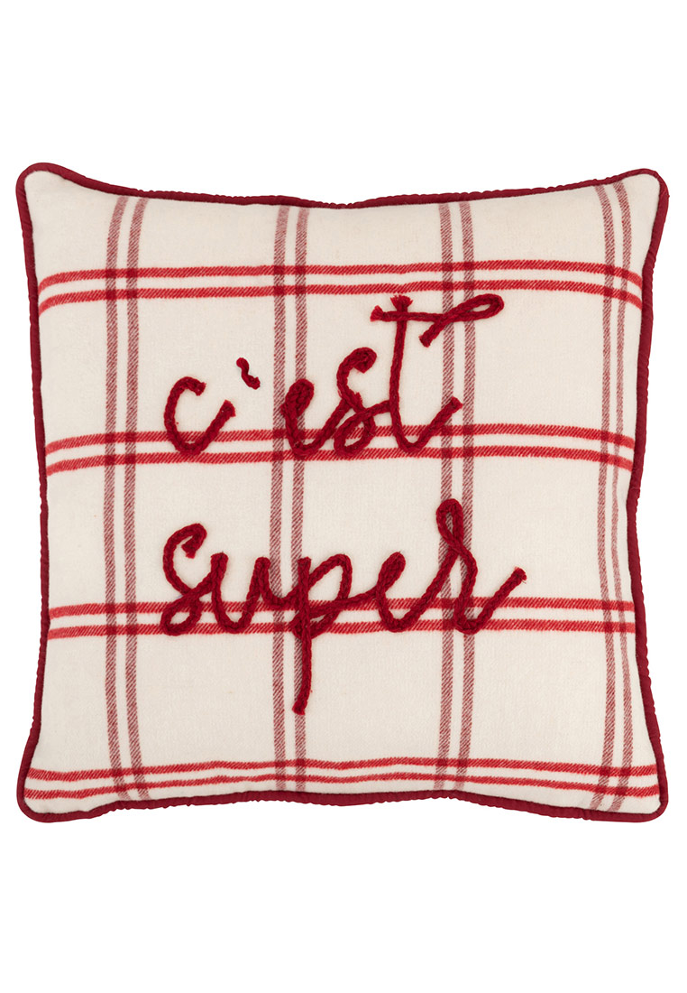 Chaletkissen „cèst super“ Chaletkissen „cèst super“