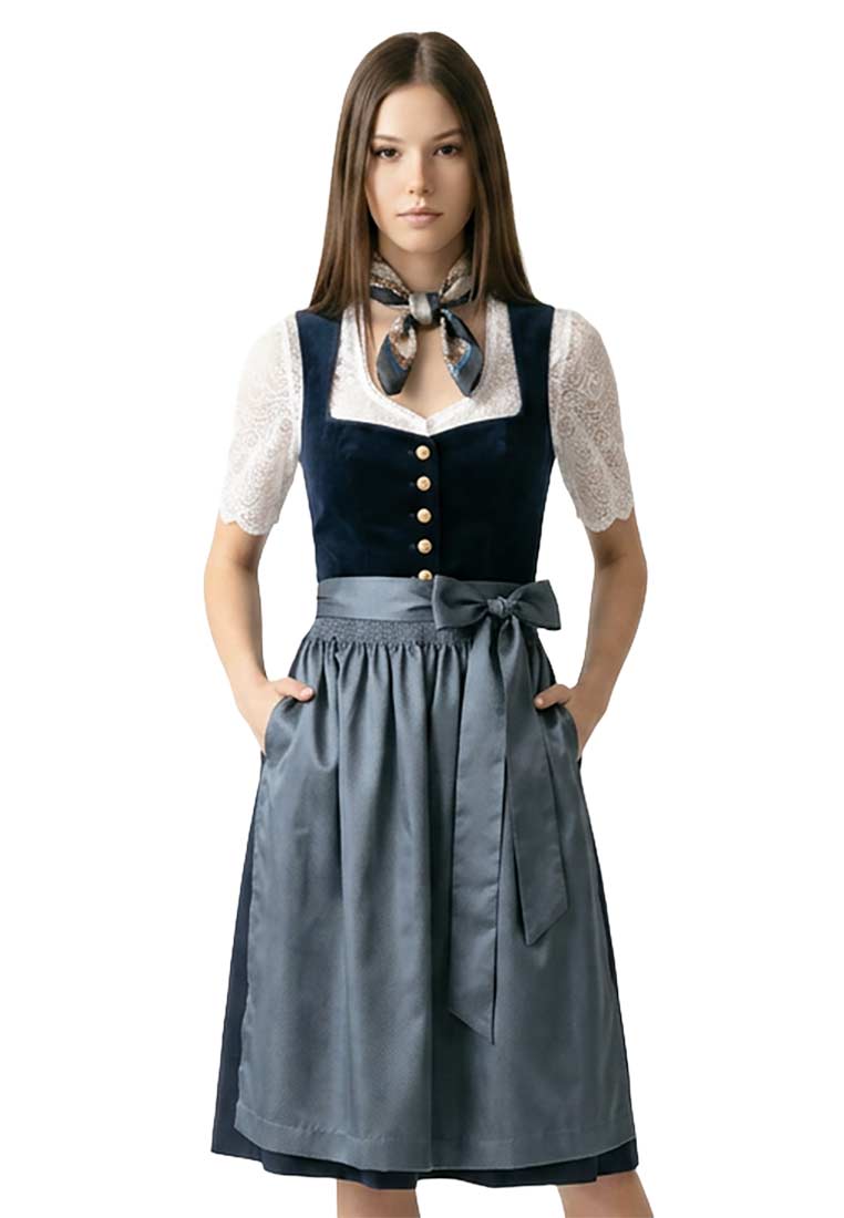 Dirndl Ann marine 70cm