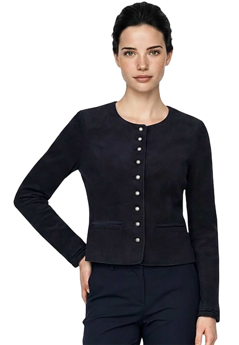 Trachtenjacke Teising nachtblau