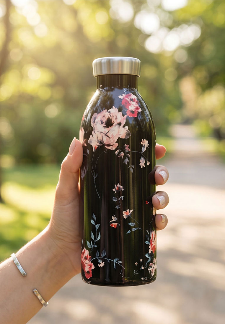 24Bottles Thermosflasche Clima 500 ml, Ebony Rose