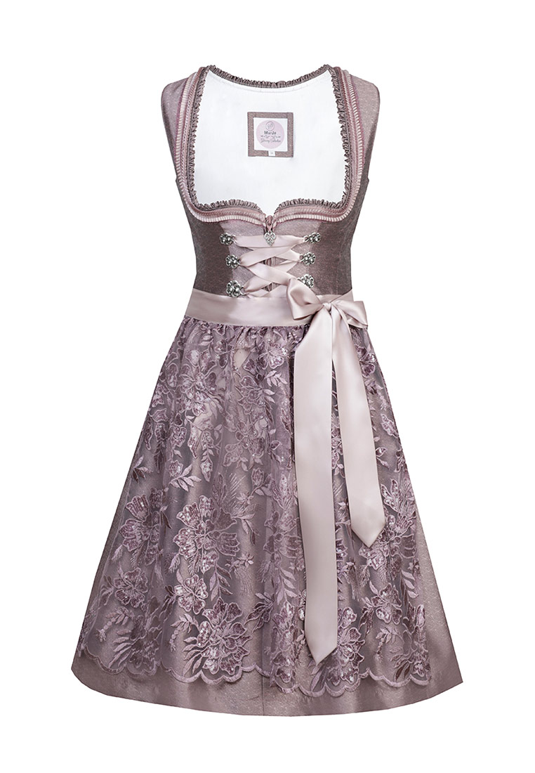 Dirndl Mette aubergine