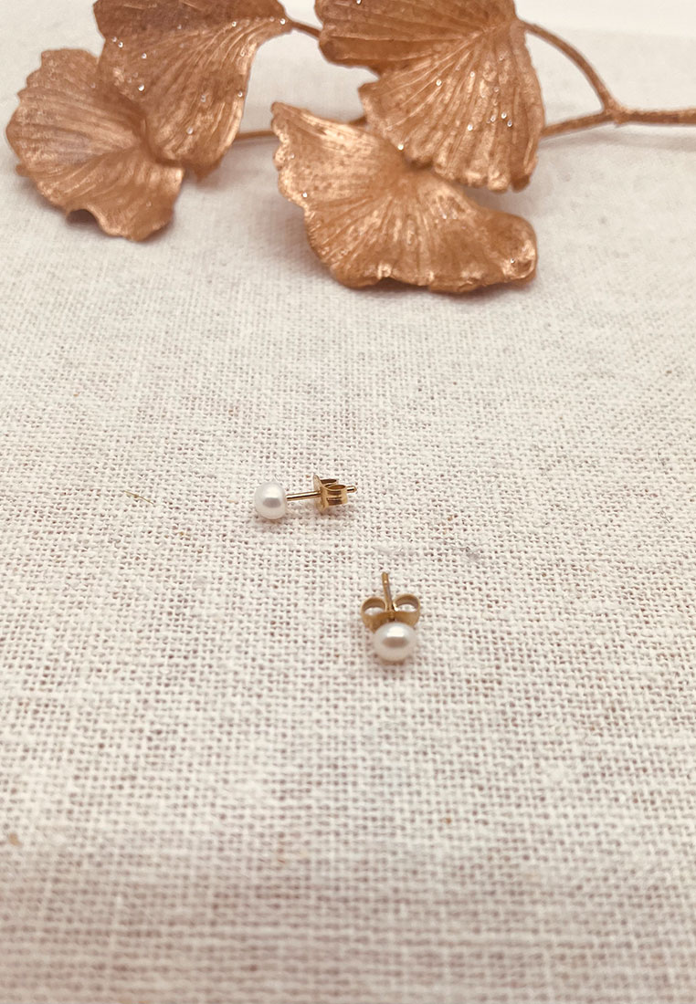 Ohrstecker Perlino gold Ohrstecker Perlino gold