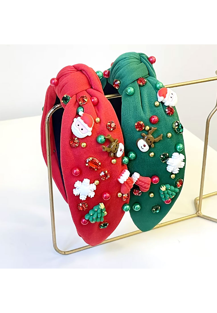 Kinder Weihnachtshaarreif | Rot