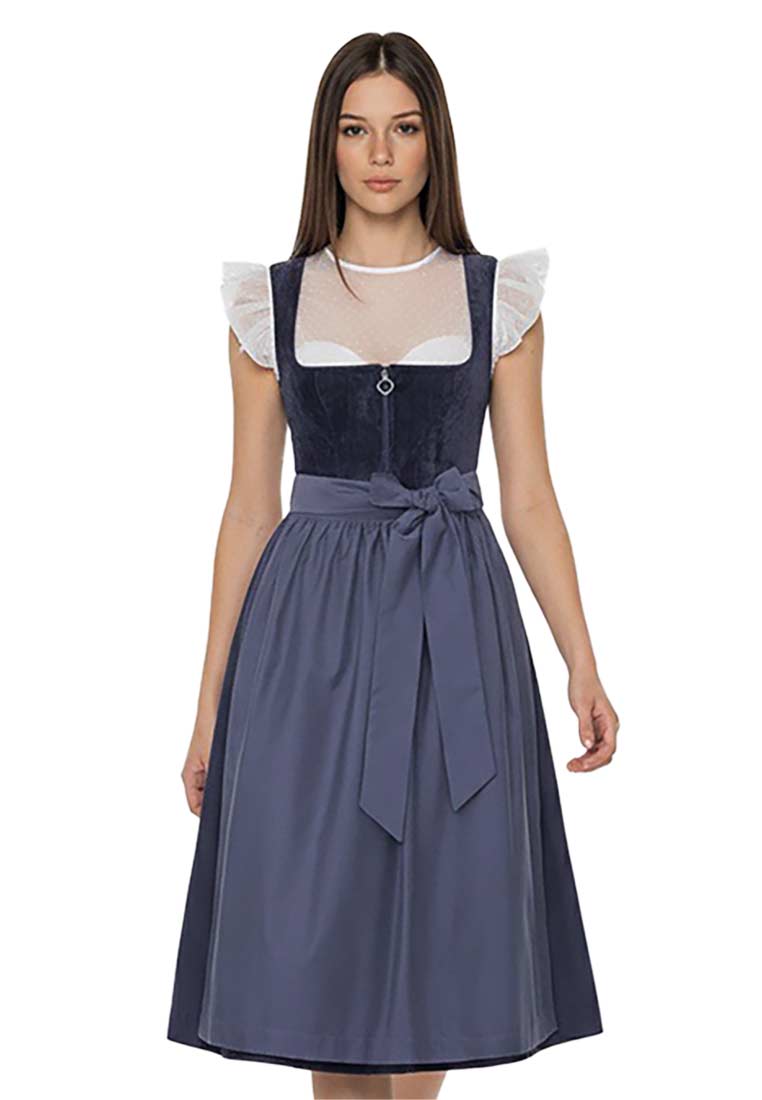 Dirndl Kirchham nachtblau 70cm