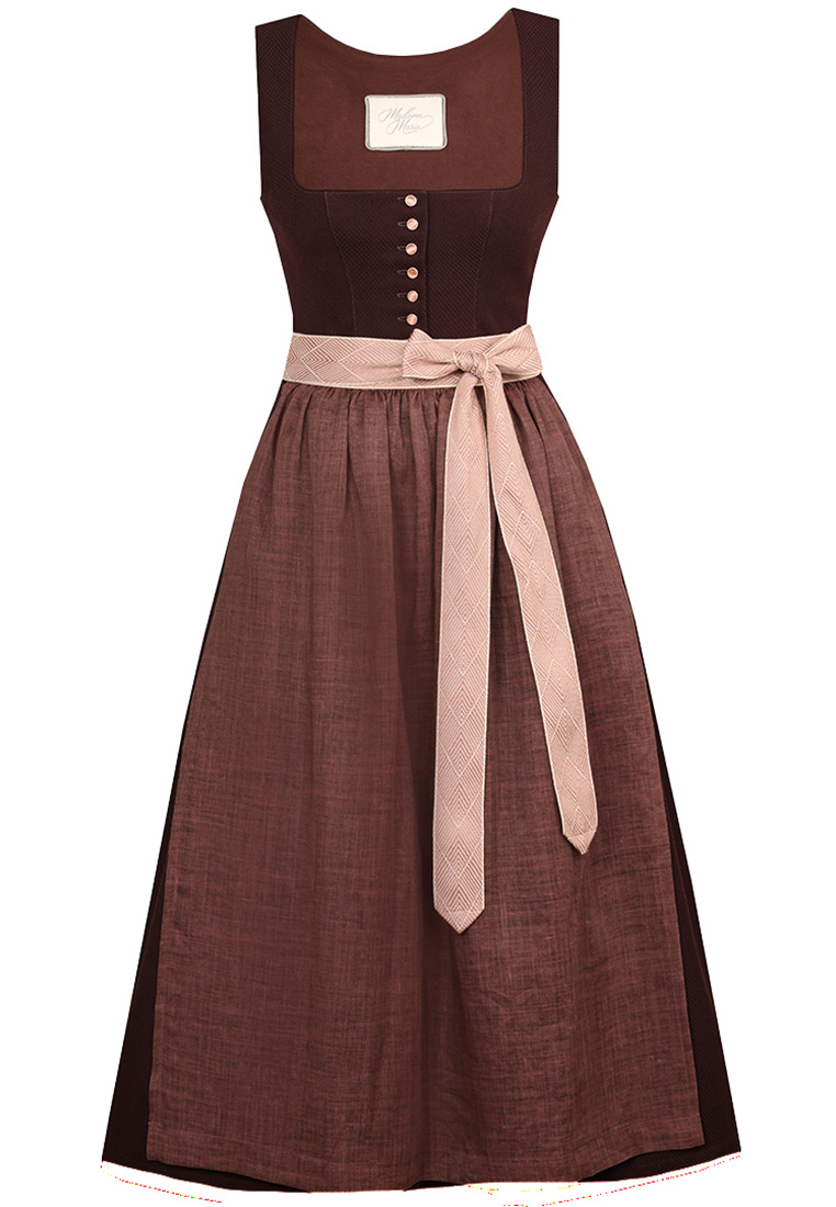 Dirndl Thessara schokotraube 75cm