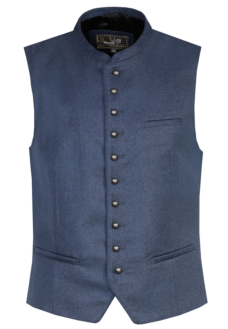 Weste Luca schieferblau stein Weste Luca schieferblau stein