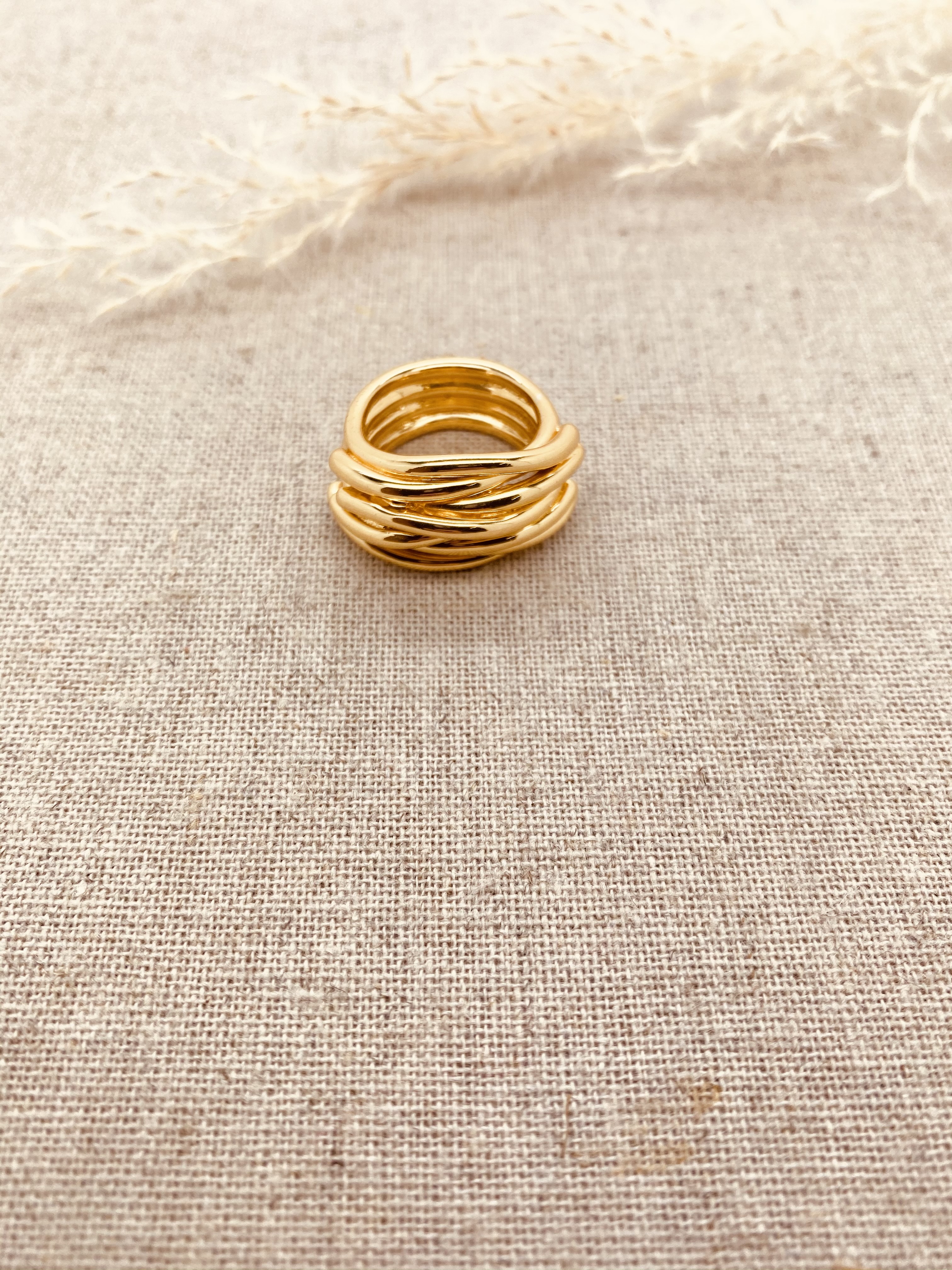 Ring Positano Gold schmal Ring Positano Gold schmal