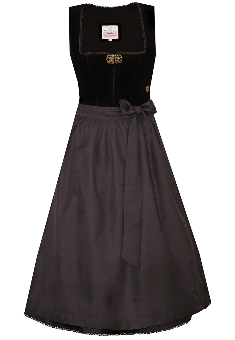 Dirndl Aislingen schwarz 65cm