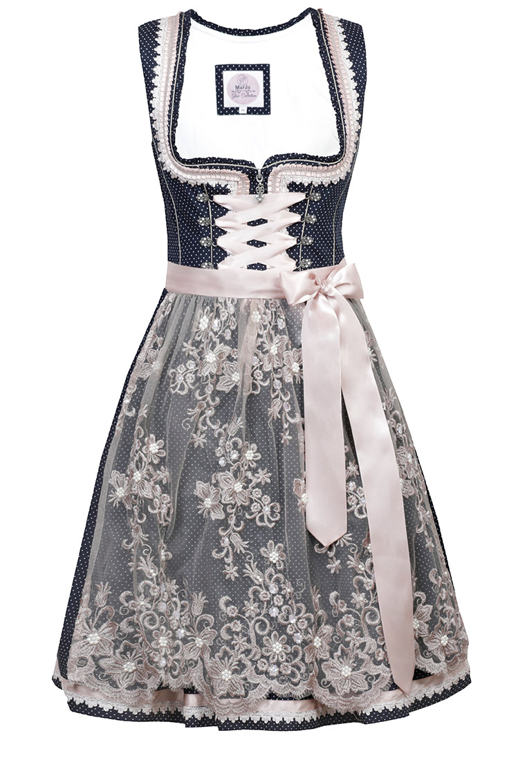 Dirndl Ulrica blau