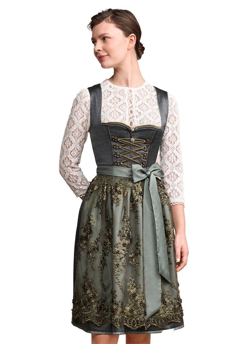 Dirndl Lunessa grün 60cm