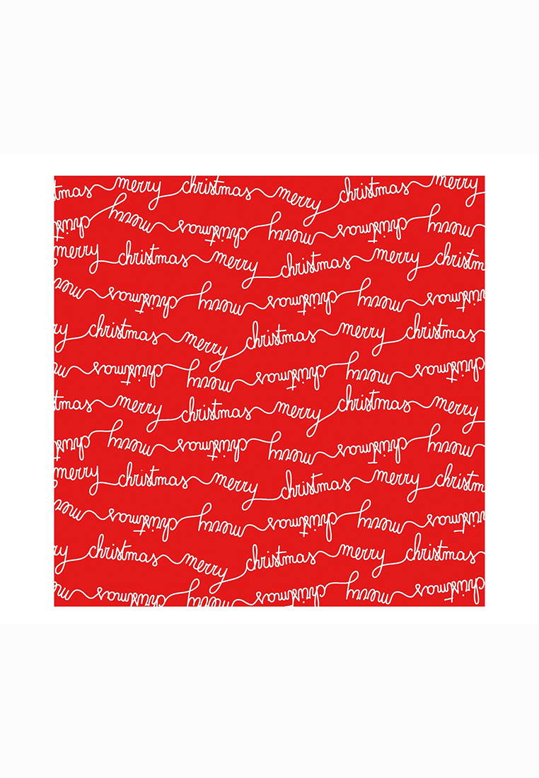 Weihnachts Papierservietten Xmas rot-weiss