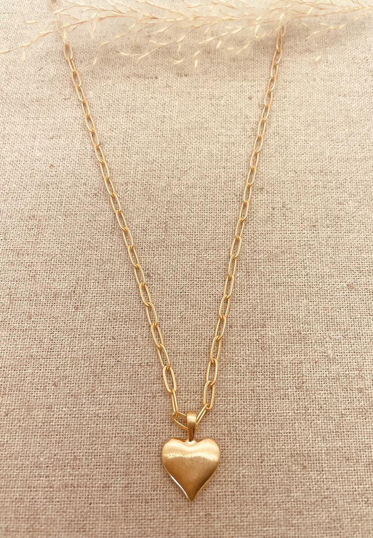 Bella Herz Halskette Gold