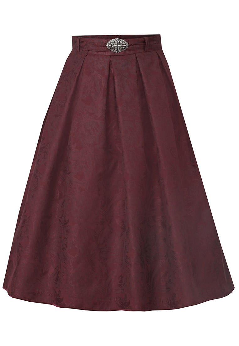 Trachtenrock Marquartstein bordeaux, 70 cm Trachtenrock Marquartstein bordeaux, 70 cm